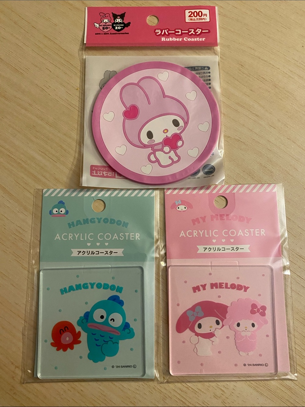 Sanrio Coasters